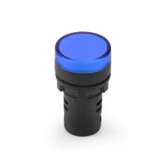 Indicator LED albastru AD16-22D  22mm